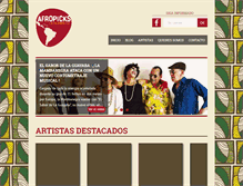 Tablet Screenshot of afropicks.org